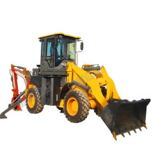 Used Condition and Construction works Applicable Industries backhoe loader